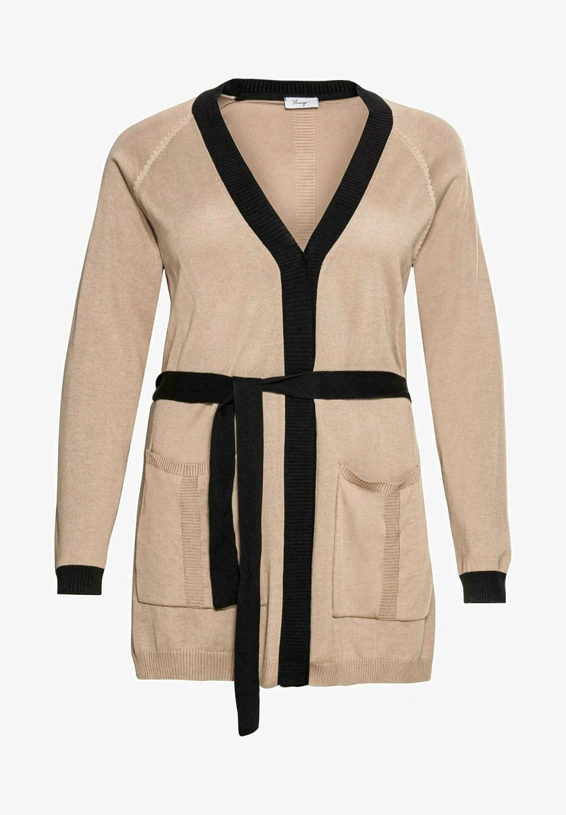 Sheego Strickjacke - Camelfarben 7 Sheego Strickjacke - Camelfarben – Bild 5