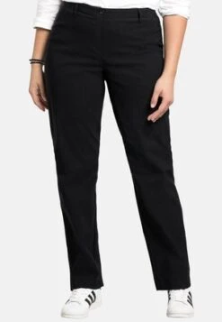 Sheego GERADE SCHLUPF - Stoffhose - Schwarz -Sheego 2b640b3e7d384ccabcca0186eb4f0f21