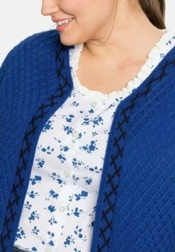 Sheego Strickjacke - Royalblau 11 Sheego Strickjacke - Royalblau -Sheego 2bb10c5b209a4645bb68e894170ff066