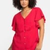 Sheego Bluse - Rot -Sheego 2cc47fcc2a164240bfd3f9f8d8f5596c