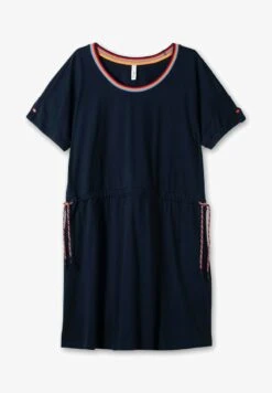 Sheego Jerseykleid - Nachtblau -Sheego 2cdcc757962f47b39243abbde717c9cf