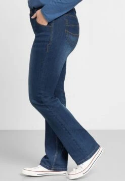 Sheego LANA - Jeans Straight Leg - Blue Denim -Sheego 2e0d0eb568d74892a65d25fbad4cfc57