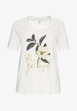 Sheego T-Shirt Print - Offwhite -Sheego 2ebcd5312b894058b8207fdc3fedba20