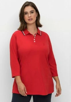 Sheego Poloshirt - Mohnrot 13 Sheego Poloshirt - Mohnrot -Sheego 2f31ed1701994826a878a2c054da8518 1