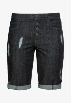 Sheego Jeans Shorts - Blue Black Denim 11 Sheego Jeans Shorts - Blue Black Denim -Sheego 2fb238f6e07d4d68b59dbfb0860c4e30