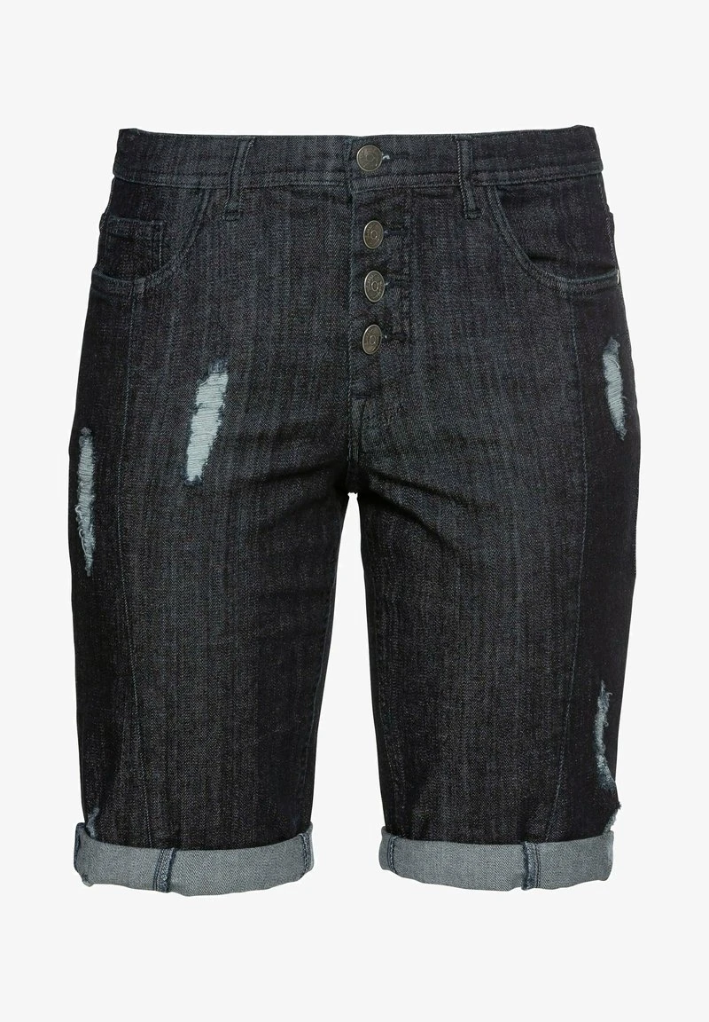 Sheego Jeans Shorts - Blue Black Denim 6 Sheego Jeans Shorts - Blue Black Denim – Bild 4