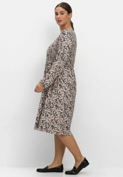 Sheego Jerseykleid - Grau Gemustert 11 Sheego Jerseykleid - Grau Gemustert -Sheego 30658a73647b4c2880350f4767678aba