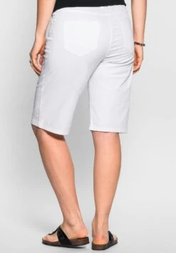 Sheego Jeans Shorts - Weiß 10 Sheego Jeans Shorts - Weiß -Sheego 307a97715e754442a6c7205a5d8a0845