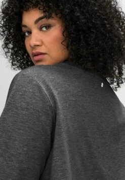 Sheego Langarmshirt - Rauchgrau Meliert 11 Sheego Langarmshirt - Rauchgrau Meliert -Sheego 310b442ead3742a9bfe13ade1af7b33d