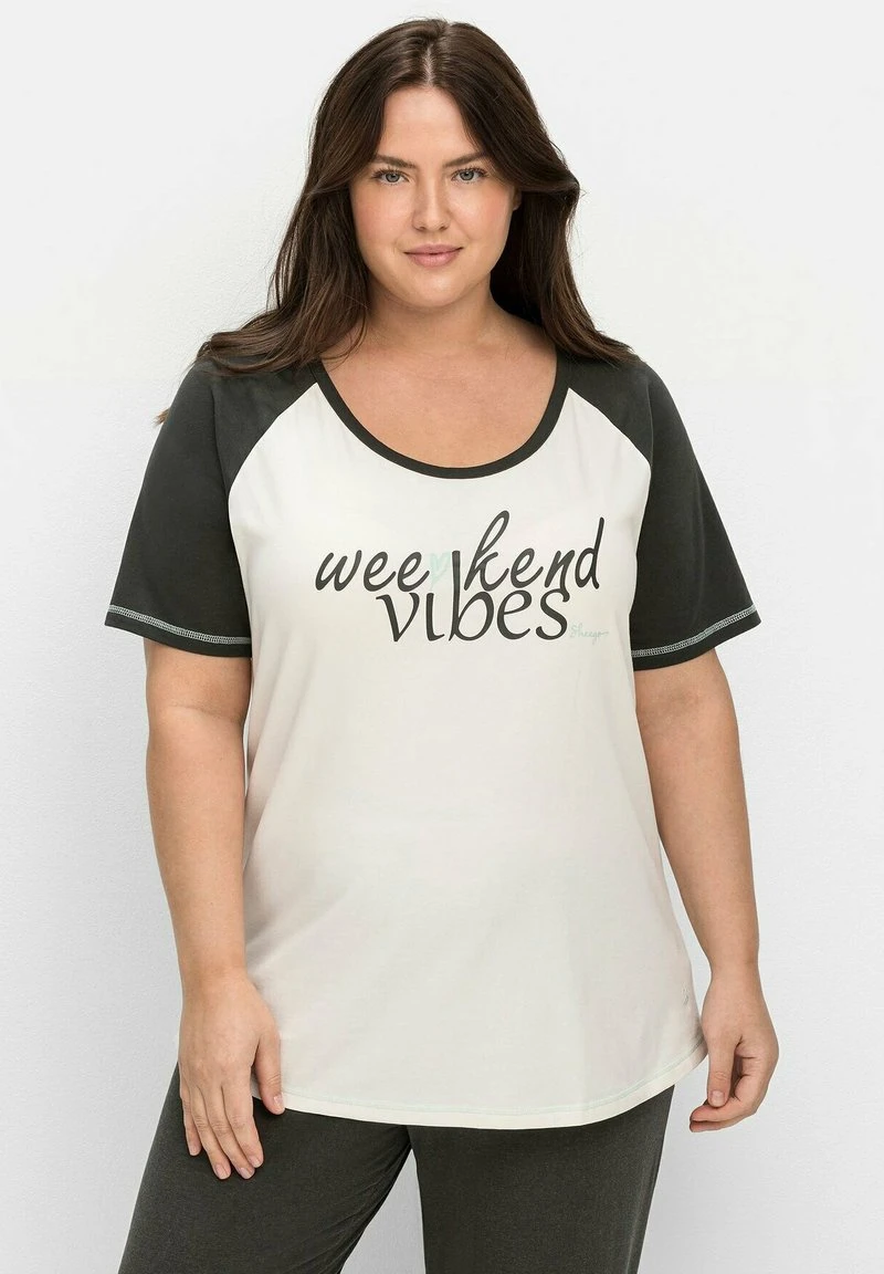 Sheego SCHLAF - Nachtwäsche Shirt - Anthrazit Meliert 8 Sheego SCHLAF - Nachtwäsche Shirt - Anthrazit Meliert – Bild 6