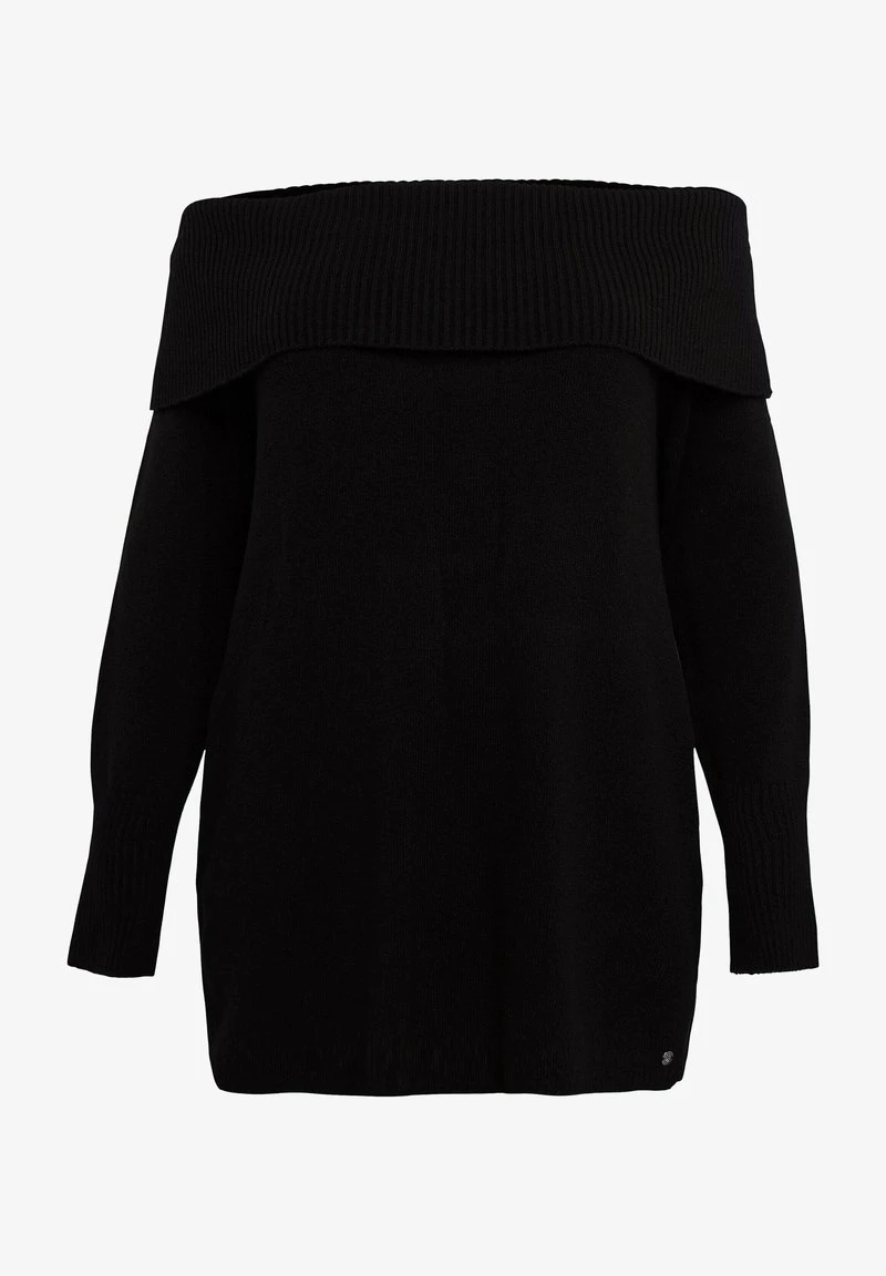 SHEEGO PULLOVER - Strickpullover - Schwarz 7 SHEEGO PULLOVER - Strickpullover - Schwarz – Bild 5