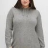 Sheego Kapuzenpullover - Grau Meliert 2 Sheego Kapuzenpullover - Grau Meliert -Sheego 34ea5cd0ea8240929554a4a085e7d06c