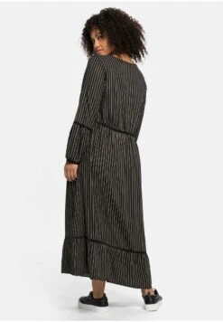 Sheego Maxikleid - Schwarz Bedruckt -Sheego 34ef8d403f314d989f689ae2eac8806b
