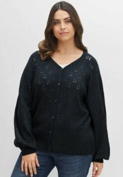 Sheego Strickjacke - Nachtblau Meliert 13 Sheego Strickjacke - Nachtblau Meliert -Sheego 3520c52cd44647eeb6d0b2a59d587c5f 1