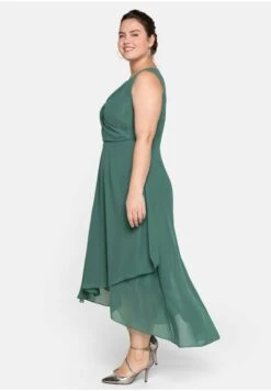 Sheego Cocktailkleid/festliches Kleid - Opalgrün -Sheego 352611336db14c75860281fcd4058bea