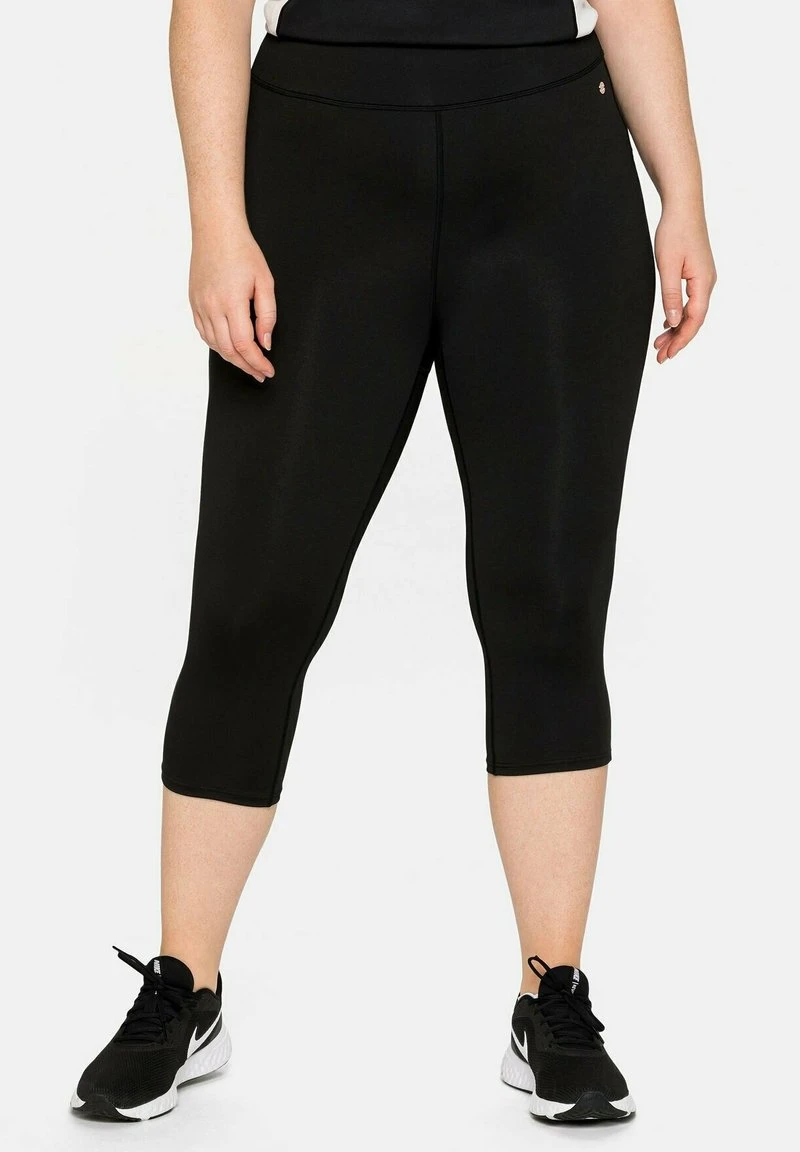 Sheego Kurze Sporthose - Schwarz 3 Sheego Kurze Sporthose - Schwarz
