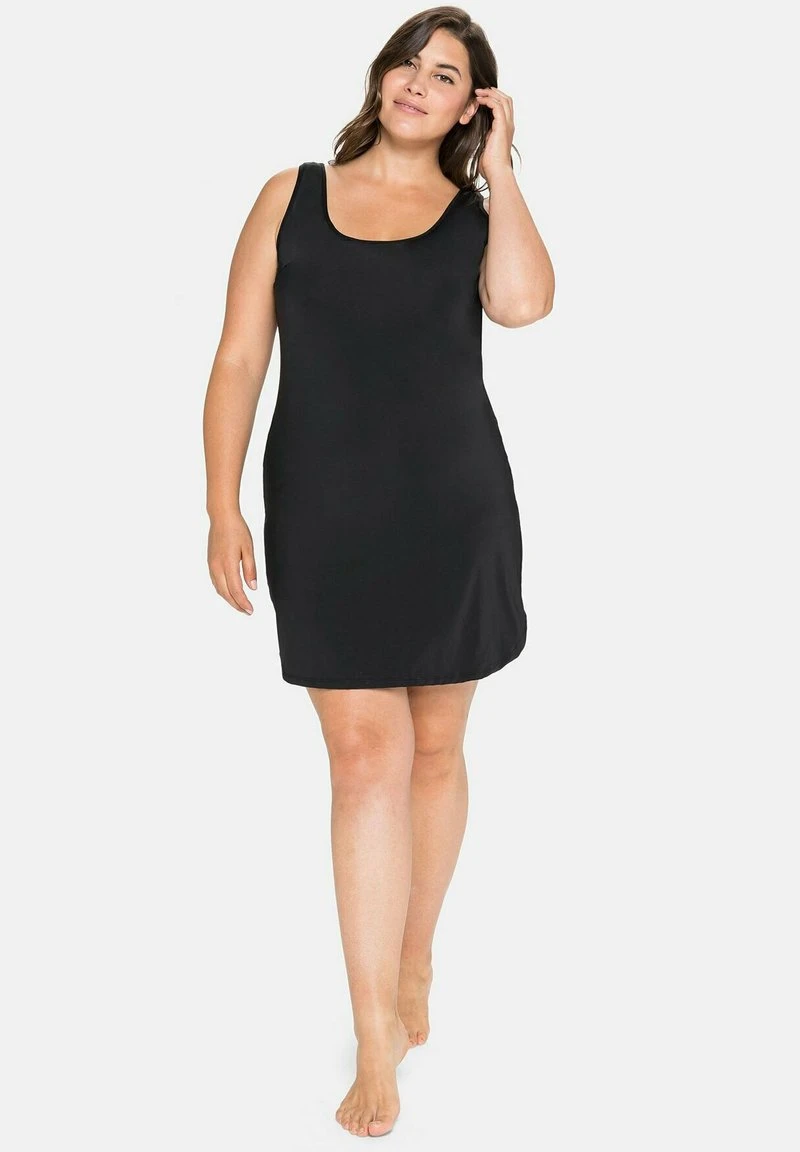 Sheego Nachthemd - Schwarz 4 Sheego Nachthemd - Schwarz – Bild 2