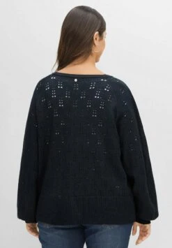 Sheego Strickjacke - Nachtblau Meliert 10 Sheego Strickjacke - Nachtblau Meliert -Sheego 3866e42b6ab74833847ea82a2a5f0771