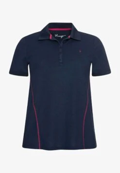 Sheego Poloshirt - Marine -Sheego 389897ff5ff64accb80b69666832f704