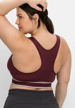 Sheego SPORT-BH - Bustier - Aubergine 10 Sheego SPORT-BH - Bustier - Aubergine -Sheego 38f69c1d133d462daa9b5c0eba807983