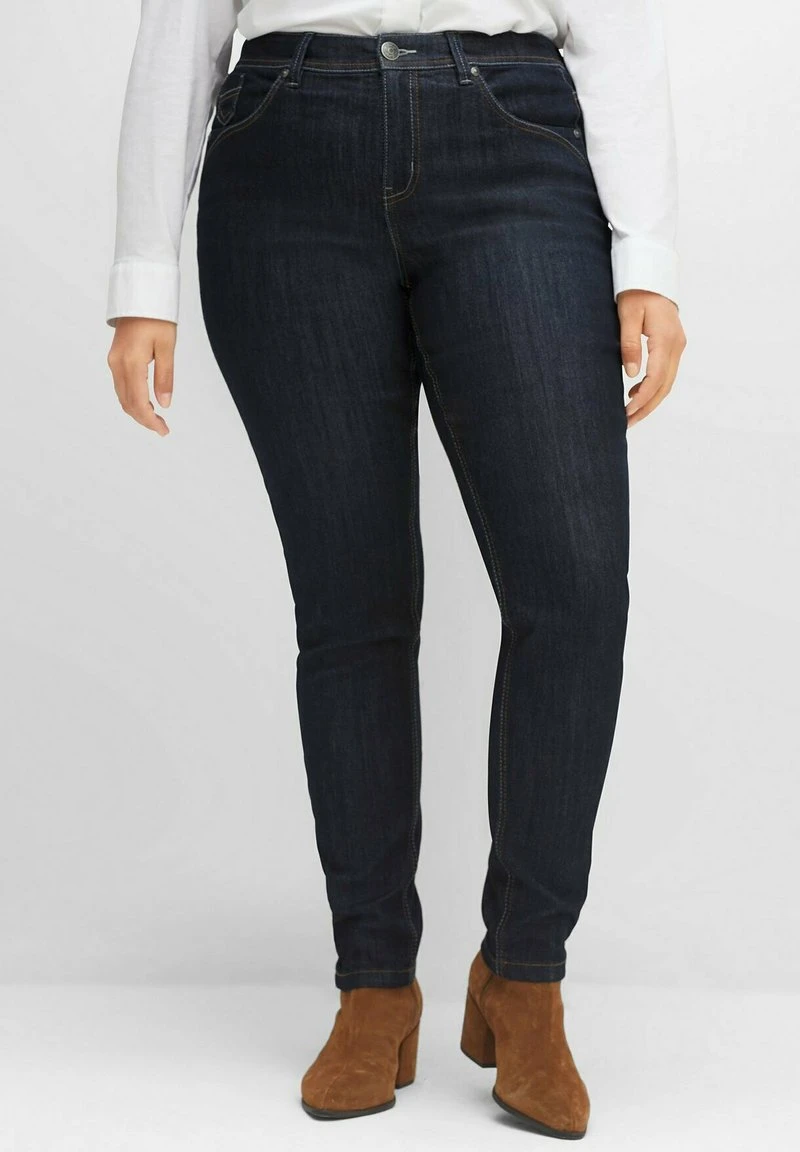 Sheego Jeans Slim Fit - Blue Black Denim 3 Sheego Jeans Slim Fit - Blue Black Denim