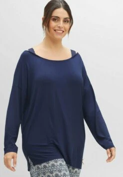 Sheego Nachtwäsche Shirt - Marine -Sheego 393122481b9f4ea2bc1188fbbbb6e62c 1
