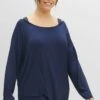 Sheego Nachtwäsche Shirt - Marine -Sheego 393122481b9f4ea2bc1188fbbbb6e62c