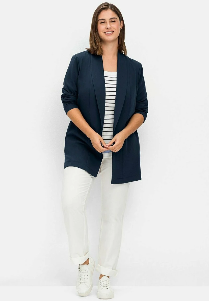 Sheego Kurzmantel - Nachtblau 4 Sheego Kurzmantel - Nachtblau – Bild 2