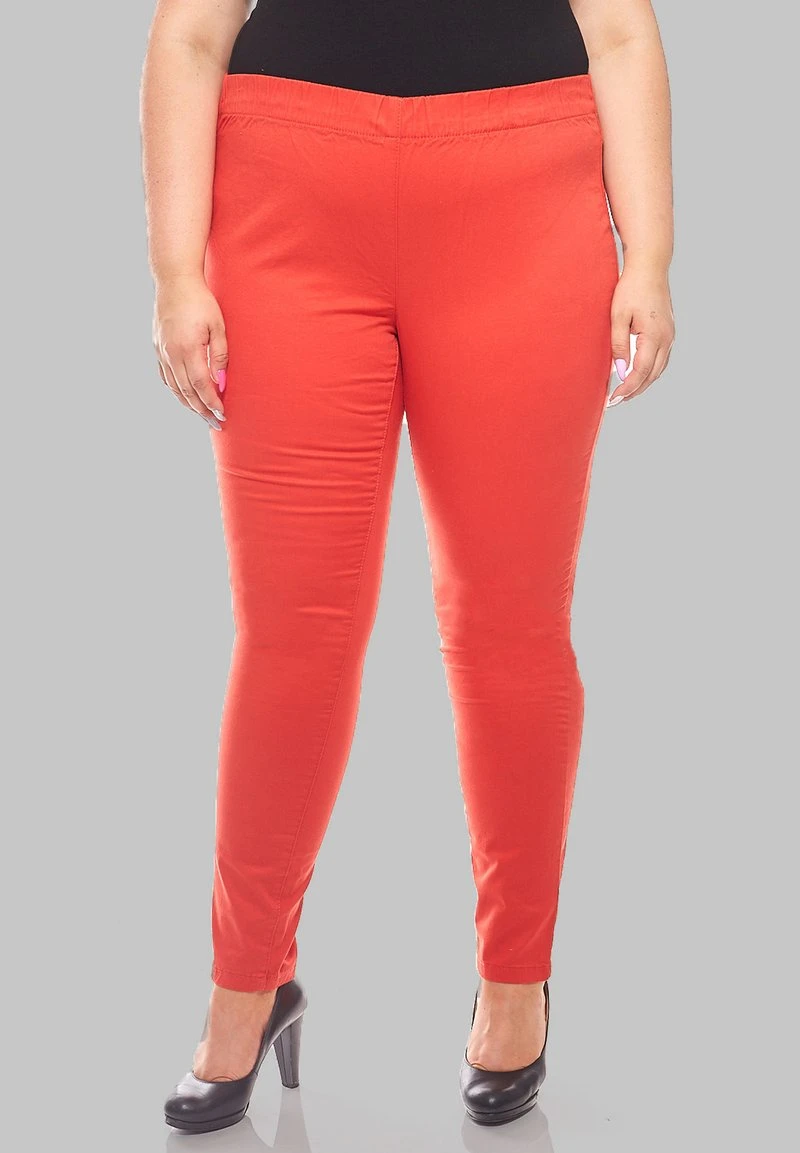 Sheego SOMMERLICHE GROSSE GRÖSSEN - Jeggings - Rot 3 Sheego SOMMERLICHE GROSSE GRÖSSEN - Jeggings - Rot