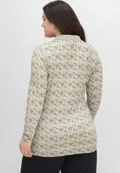 Sheego Poloshirt - Ecru Bedruckt 10 Sheego Poloshirt - Ecru Bedruckt -Sheego 3e1057d48ba044c3b5172b84e9d9260c