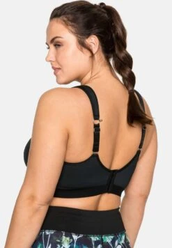 Sheego Sport-BH Mit Mittlerer Stützkraft - Schwarz -Sheego 3e2c8792aa7c44ea9c164b77790328af