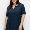 Sheego TUNIKA - Bluse - Nachtblau -Sheego 3e6037d6475a4f6aba3935abfafcf6fb