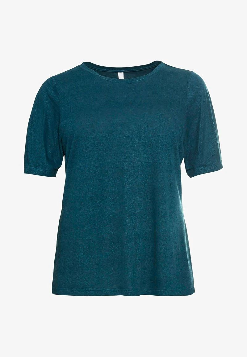 Sheego T-Shirt Basic - Dunkelpetrol 7 Sheego T-Shirt Basic - Dunkelpetrol – Bild 5