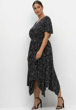 Sheego Freizeitkleid - Schwarz Gemustert 9 Sheego Freizeitkleid - Schwarz Gemustert -Sheego 3fca171e016f41709f0839b849002c7e