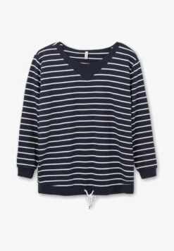 Sheego Sweatshirt - Blau-weiß 11 Sheego Sweatshirt - Blau-weiß -Sheego 3fe5d29292e34ccb907d70b8d3d3e1e7