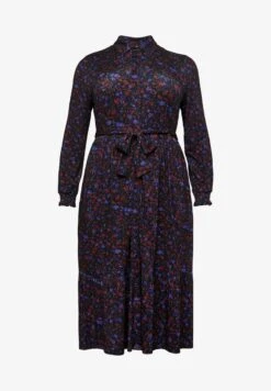 Sheego Blusenkleid - Schwarz Bedruckt -Sheego 3feafd040a9e4aeea10a93ea9e5f6373