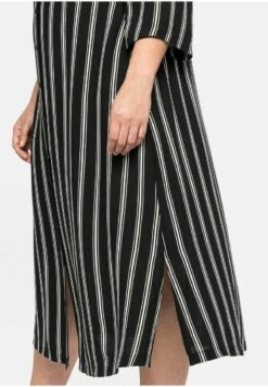 Sheego Blusenkleid - Schwarz Bedruckt -Sheego 4093f47b1c884b93a042213e35cb17ca