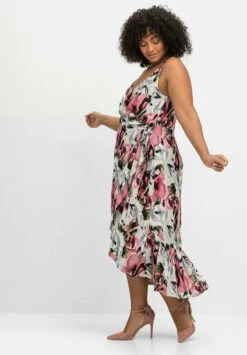 Sheego Freizeitkleid - Weiß Gemustert 11 Sheego Freizeitkleid - Weiß Gemustert -Sheego 410e474eb399410e97b10400588ecb52