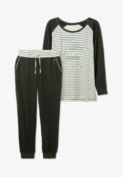 Sheego SET - Nachtwäsche Set - Anthrazit Meliert 13 Sheego SET - Nachtwäsche Set - Anthrazit Meliert -Sheego 418e6e81a82f4e70822d89bfef222460