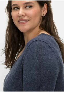Sheego Strickpullover - Indigo Meliert 11 Sheego Strickpullover - Indigo Meliert -Sheego 41cdbeb1aad24f76b0d8922f91d4381a