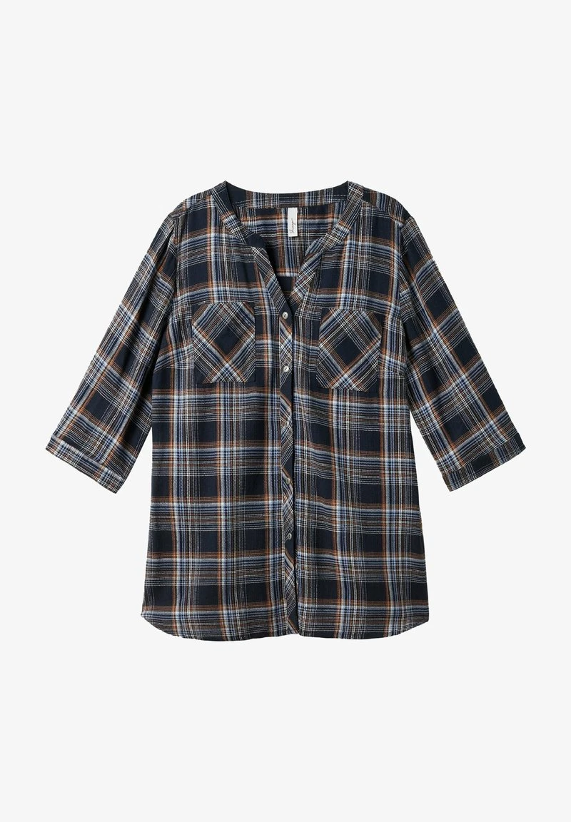 Sheego Bluse - Nachtblauoffwhite 8 Sheego Bluse - Nachtblauoffwhite – Bild 6