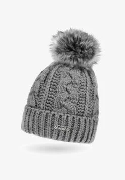 Sheego Mütze - Dunkelgrau Meliert -Sheego 4215d53473ac4f309d1cb4a5c168cb09