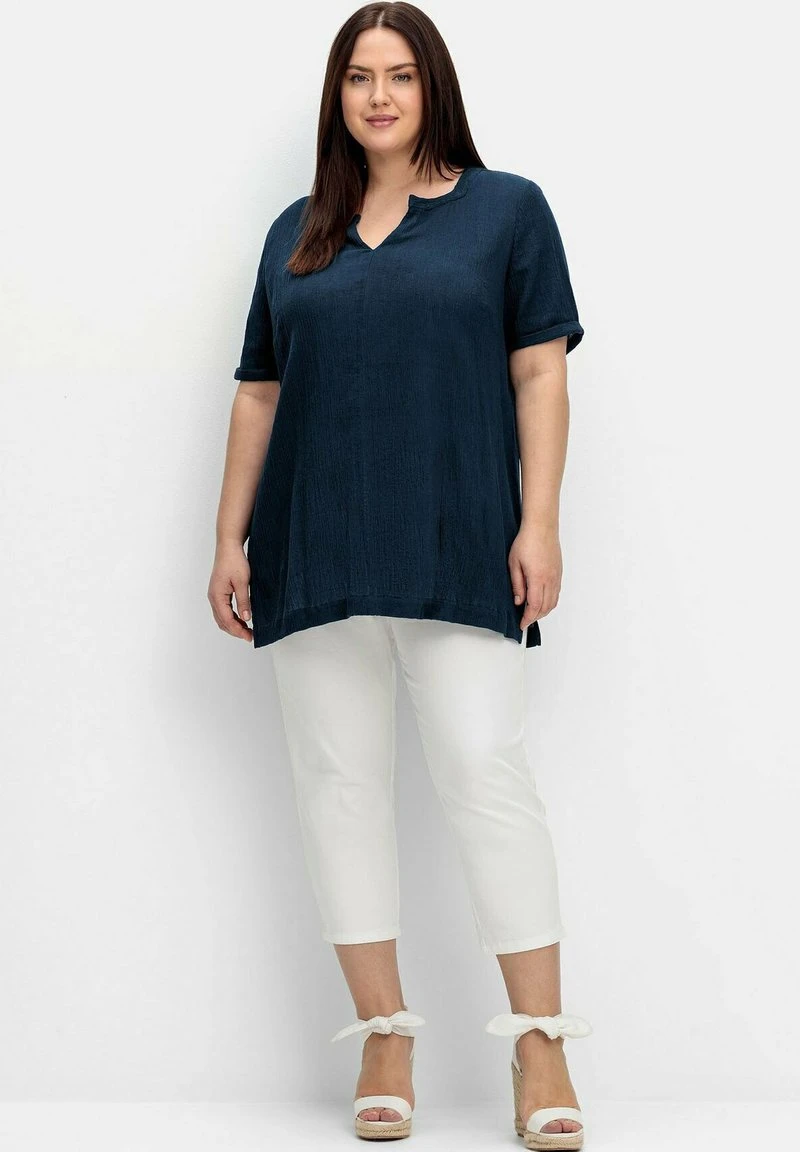 Sheego TUNIKA - Bluse - Nachtblau 4 Sheego TUNIKA - Bluse - Nachtblau – Bild 2