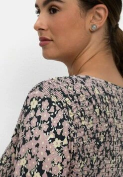 Sheego Jerseykleid - Grau Gemustert 10 Sheego Jerseykleid - Grau Gemustert -Sheego 43d70d9a0a25403cb23772c5ed3d4c4c