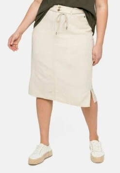 Sheego Bleistiftrock - Natur