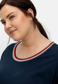 Sheego Jerseykleid - Nachtblau -Sheego 448bc522a5f04b148dae8ff2e058c453