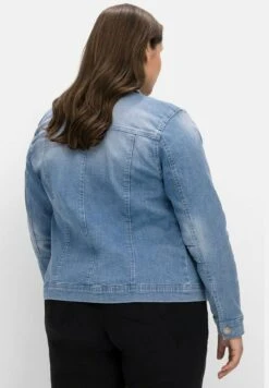 Sheego Jeansjacke - Light Blue Denim -Sheego 44a2dc1d652a40fc9a2224b59f1b1f97
