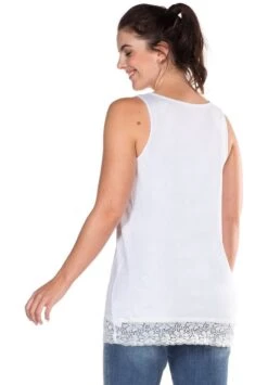 Sheego Top - Weiß -Sheego 44d9ad1b053245ebbdd0432f39f4c9e9