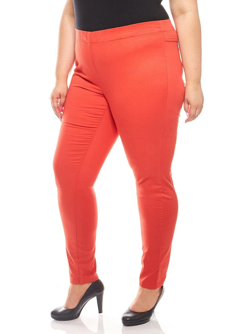 Sheego SOMMERLICHE GROSSE GRÖSSEN - Jeggings - Rot 6 Sheego SOMMERLICHE GROSSE GRÖSSEN - Jeggings - Rot – Bild 4