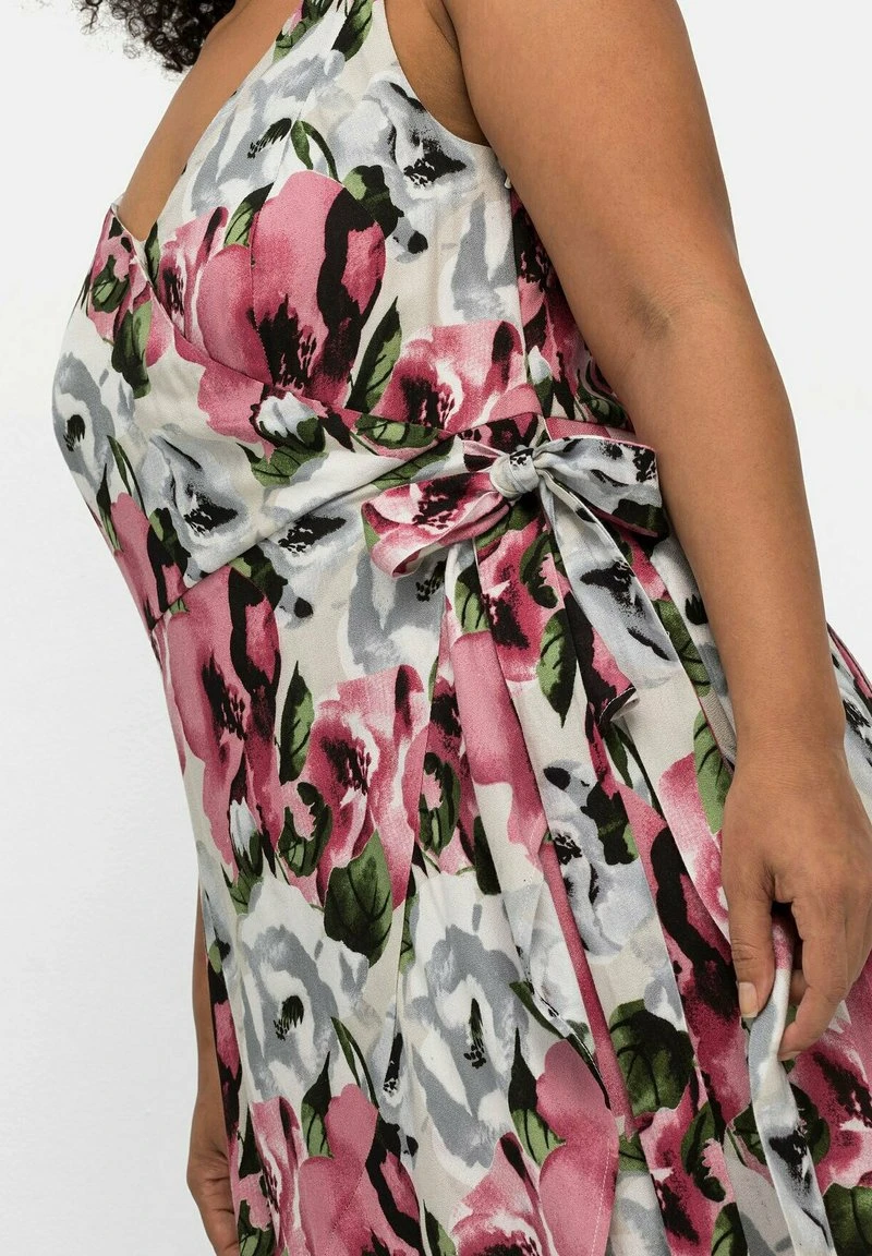 Sheego Freizeitkleid - Weiß Gemustert 5 Sheego Freizeitkleid - Weiß Gemustert – Bild 3